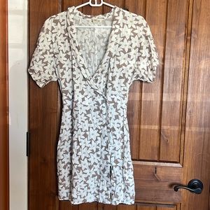 Women’s billabong cute floral button dress